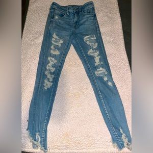 American eagle blue jeans